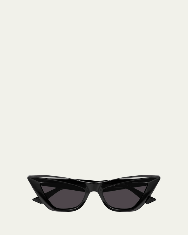Dramatic Acetate Cat-Eye Sunglasses